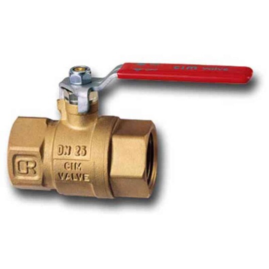 Cimberio Cim 11 CR Kuleventil med Hendel 3/8" Cimberio Cim 11 CR Kuleventil med Hendel 3/8"