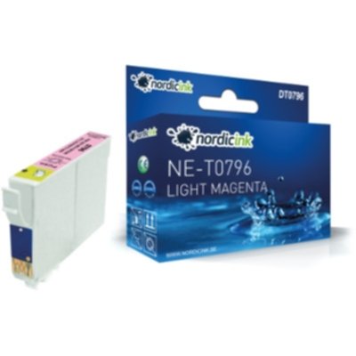 Nordicink Blekkpatron lys magenta 13,8 ml DT0796