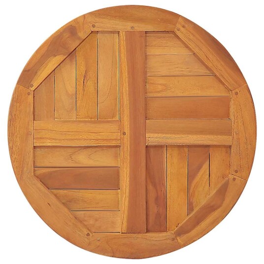  Bordplate heltre teak 2,5 cm 90 cm 48987