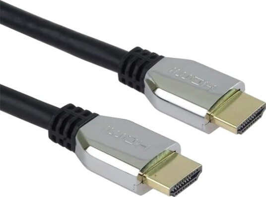 Premiumcord-Kabel Hdmi 2.1 Høyhastighets+ Ethernet-Kabel (Sinklegeringskapsler, Gullbelagte Kontakter) 2M (Kphdm21z2)