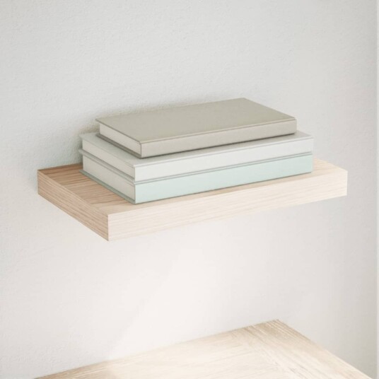  Flytende hylle 40x23,5x4 cm konstruert tre 8721158392930