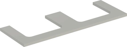 Geberit One 505.286.00.7 Benkeplate 135 cm Grå Geberit One 505.286.00.7 Benkeplate 135 cm Grå
