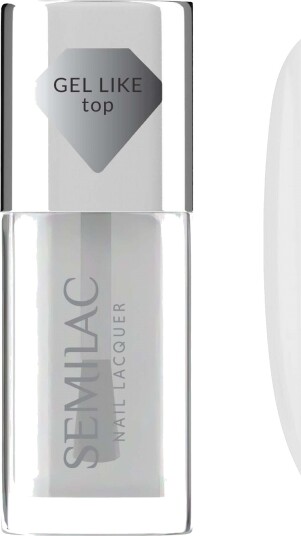 SEMILAC Nail Lacquer Top Gel Like