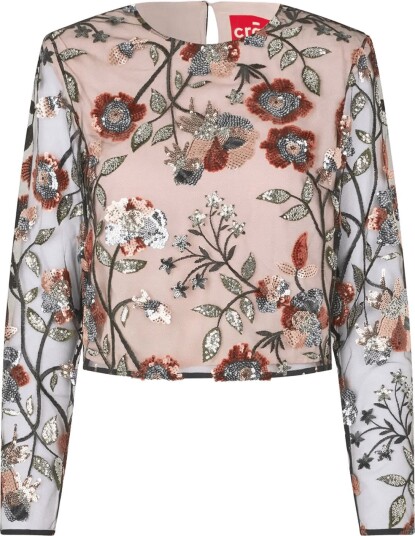 crās Queencras Blouse ROSE SEQUIN 34 crās Queencras Blouse ROSE SEQUIN 34