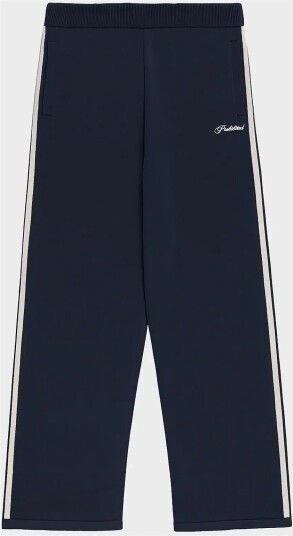 Prohibited Varsity Knitted Trackpants NAVY M