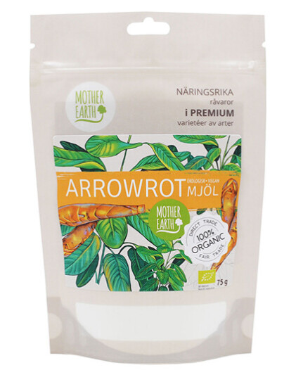 Arrowroot Pulver Økologisk 75 g Arrowroot Pulver Økologisk 75 g