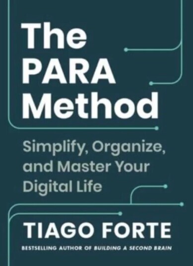The Para Method Av Tiago Forte