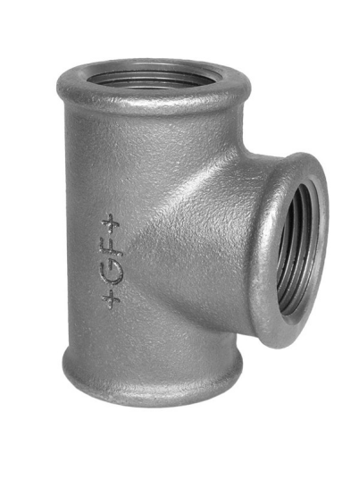 Georg-Fischer Tee black 1 1/2 x 1/2 x 1 1/2