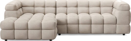 Elise 4 seters Sofa med Sjeselong Venstre Beige Elise 4 seters Sofa med Sjeselong Venstre Beige