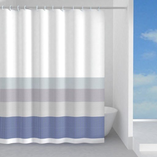 Hefe Jeans dusjforheng 120x200 cm, krem