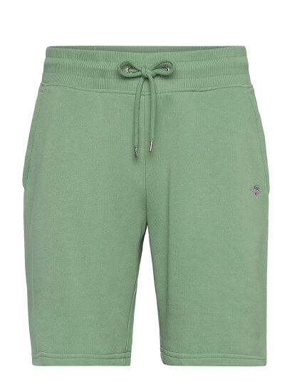 GANT Reg Shield Sweat Shorts - Green - XXL
