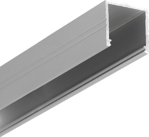 Topmet 1m aluminiumsprofil SMART16 BC3/U4 Anodisert påbygg LED skinne Topmet 1m aluminiumsprofil SMART16 BC3/U4 Anodisert påbygg LED skinne