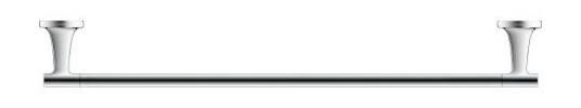Duravit Starck T Håndklestang 600mm, Krom