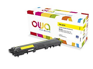 Owa K18604ow - Gul - Kompatibel - Tonerpatron Alternativ For: Brother Tn247y - For Brother Dcp-L3510 L3517 L3550 Hl-L3270 L3290 Mfc-L3710 L3730 L3750 L3770 Owa K18604ow - Gul - Kompatibel - Tonerpatron Alternativ For: Brother Tn247y - For Brother Dcp-L3510 L3517 L3550 Hl-L3270 L3290 Mfc-L3710 L3730 L3750 L3770