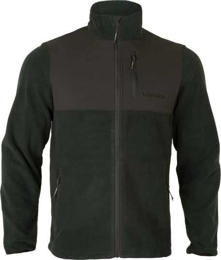 Härkila Fjell fleece jakke Herre Jet set/Meteorite XL