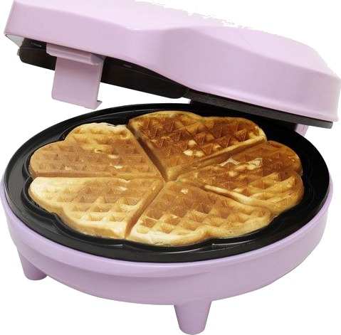 CakeSupplies Bestron Vaffeljern Rosa CakeSupplies Bestron Vaffeljern Rosa