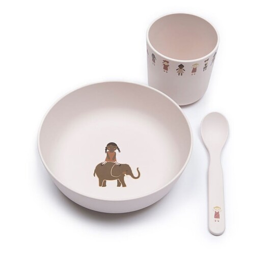 Smallstuff Dining Set 3 Parts Dolls Smallstuff Dining Set 3 Parts Dolls