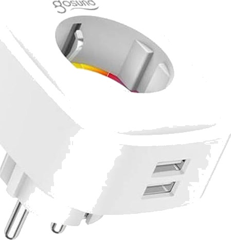 Gosund Sp112 Smart Stikkontakt (type F) med 2xUSB (Tuya)