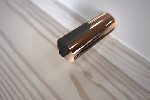 Frost NOVA2 dørstopper 2 75 mm polert kobber Frost NOVA2 dørstopper 2 75 mm polert kobber