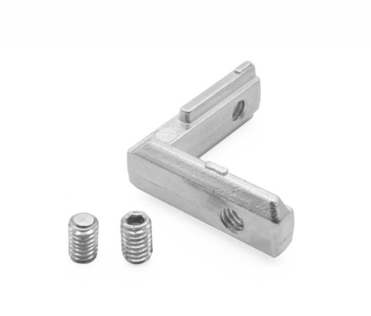 Radius Inside hidden corner bracket for 40 series 1stk Radius Inside hidden corner bracket for 40 series 1stk
