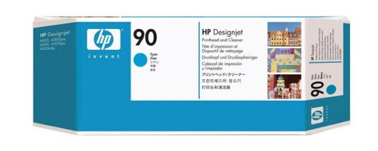 HP 90 / C5055A Printhead Cleaner - Skriverhode med renser Blå
