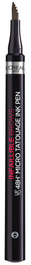 L'Oreal Paris Loreal Paris Infaillible Brows 48H Micro Tatouage Ink Pen Ebony 1.0