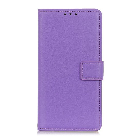 INCOVER Motorola Moto G60 Skinn Deksel m. Lommebok - Lilla