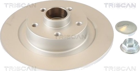 TRISCAN 8120 25187C Bremseskive