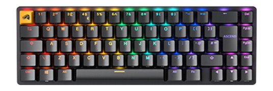Glorious GMMK 2 Compact 65% - Nordisk - Black - Gamingtastatur - Nordisk - Svart