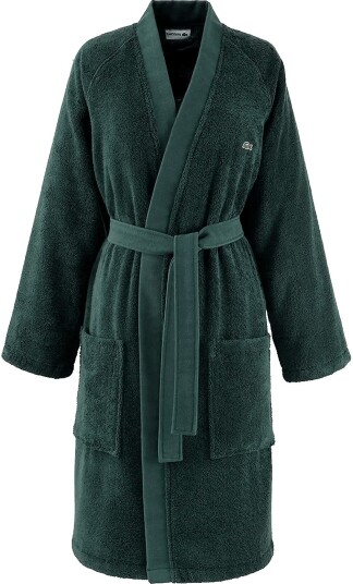 Lacoste Home Lblason Bath Robe VERT M