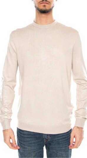 ONLY & SONS Onswyler Life Reg 14 Ls Crew Knit Noos   Beige   XXL