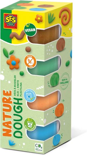 Ses Creative Modellervoks Nature 4 x 90 gr. Ses Creative Modellervoks Nature 4 x 90 gr.