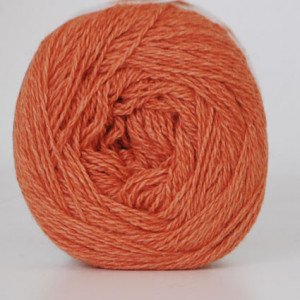  Hjertegarn Organic 350 Garn Farge 4072 Lys Oransje