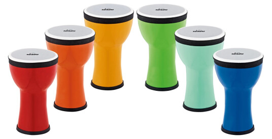 Nino Percussion NINOSETEMDJ Djembe gruppesett 6 stk