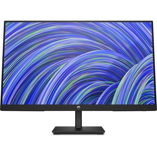 HP V24i G5 24" Full HD IPS Skjerm med 75Hz Oppdatering og Matt Overflate - Svart HP V24i G5 24" Full HD IPS Skjerm med 75Hz Oppdatering og Matt Overflate - Svart