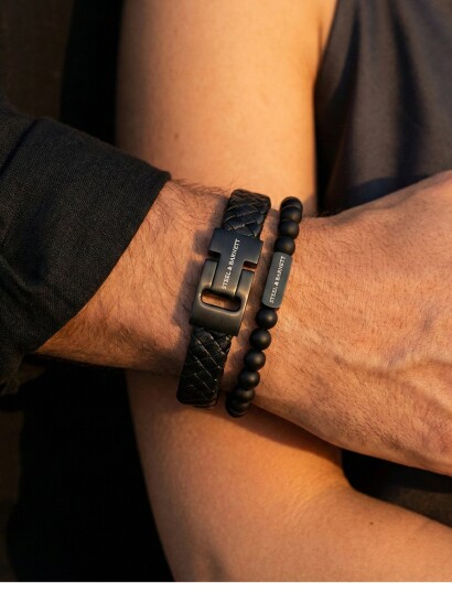 Steel & Barnett Gift Series - Double - Black - L 22 - 23 cm