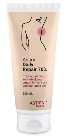 Astion Pharma Daily Repair 70% Fuktighetsgivende Krem 200 ml for Tørr Hud