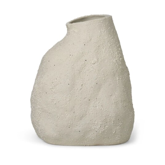 ferm LIVING Vulca vase off-white Medium 36 cm