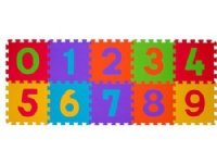 Babyono 274-FOAM PUSSEL 10 STK SIFRE ON-1270