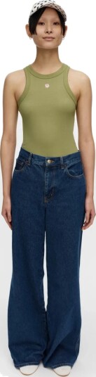 Marimekko Kupla Unikko Placement   Green   L