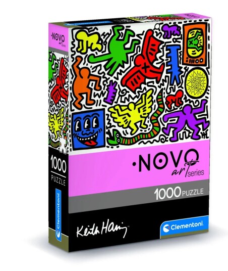 Clementoni Puslespill 1000 HQC Keith Haring Clementoni Clementoni Puslespill 1000 HQC Keith Haring Clementoni
