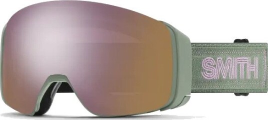 Smith skibriller 4D Mag Cp Eday Rose Gold speil/Cp Stormblue Sm