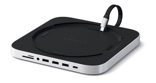 Satechi Type-C Aluminum Stand & Hub for Mac Mini