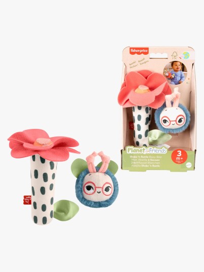 Fisher-Price Shake "N Rattle Busy Bee - Multi/patterned - ONE SIZE Fisher-Price Shake "N Rattle Busy Bee - Multi/patterned - ONE SIZE
