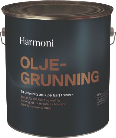 Harmoni Oljegrunning Hvit 5l Harmoni Oljegrunning Hvit 5l