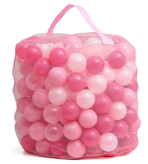 Cloudberry Castle Myke Baller 250 Stk Rosa/Hvit Cloudberry Castle Myke Baller 250 Stk Rosa/Hvit