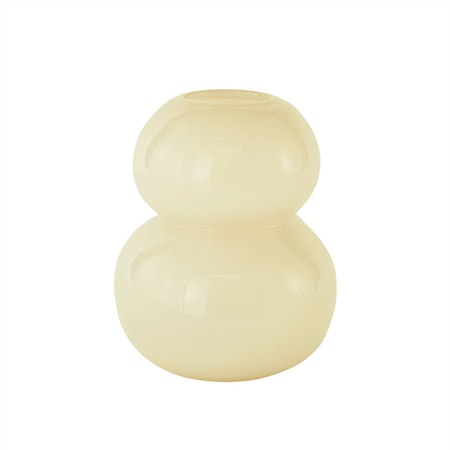 Lasi Vase Stor Vanilla