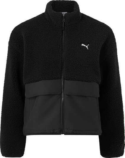 Puma Teddyjakke Re:fibre Sherpa Jacket W Svart