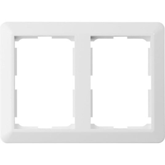 Elko 2-hulls dobbelstikkramme RS Renhvit Elko - 1411612 Elko 2-hulls dobbelstikkramme RS Renhvit Elko - 1411612