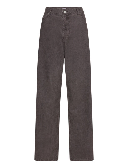 Weekday Loose Baggy Corduroy Trousers Brown 28